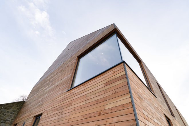 Shawm House by Richard Pender, Shawm House by MawsonKerr Architects, Shawm House Northumberland, shawm house passivhaus, airtight Northumberland architecture, Northumberland self built home, Northumberland sustainable architecture, UK sustainable architecture, custom home to age in place