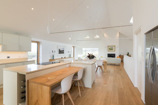 Shawm House by Richard Pender, Shawm House by MawsonKerr Architects, Shawm House Northumberland, shawm house passivhaus, airtight Northumberland architecture, Northumberland self built home, Northumberland sustainable architecture, UK sustainable architecture, custom home to age in place