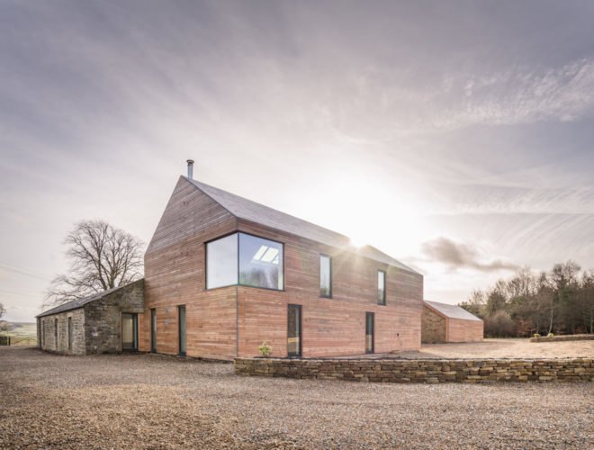Shawm House by Richard Pender, Shawm House by MawsonKerr Architects, Shawm House Northumberland, shawm house passivhaus, airtight Northumberland architecture, Northumberland self built home, Northumberland sustainable architecture, UK sustainable architecture, custom home to age in place