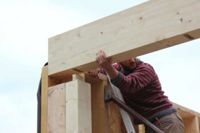Open Source House, Studiolada Architects, wooden homes, efficient home design, french architecture, efficient design, green design, sustainable design, wood homes, sustainable wood materials, sustainable building, green building, sustainable insulation, minimalist interiors, wooden interiors, wood panels,