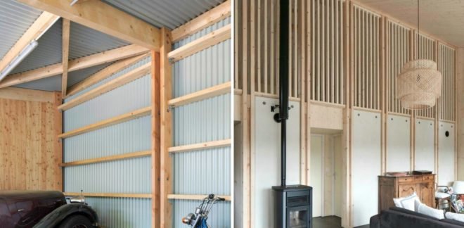 Open Source House, Studiolada Architects, wooden homes, efficient home design, french architecture, efficient design, green design, sustainable design, wood homes, sustainable wood materials, sustainable building, green building, sustainable insulation, minimalist interiors, wooden interiors, wood panels,