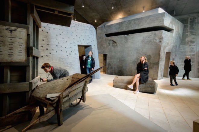 TIRPITZ by BIG, TIRPITZ by Tinker Imagineers, TIRPITZ by Varde Museums, TIRPITZ museum, TIRPITZ architecture, bunker museum, Blåvand museum, bunker adaptive reuse, war museum design, invisible museum