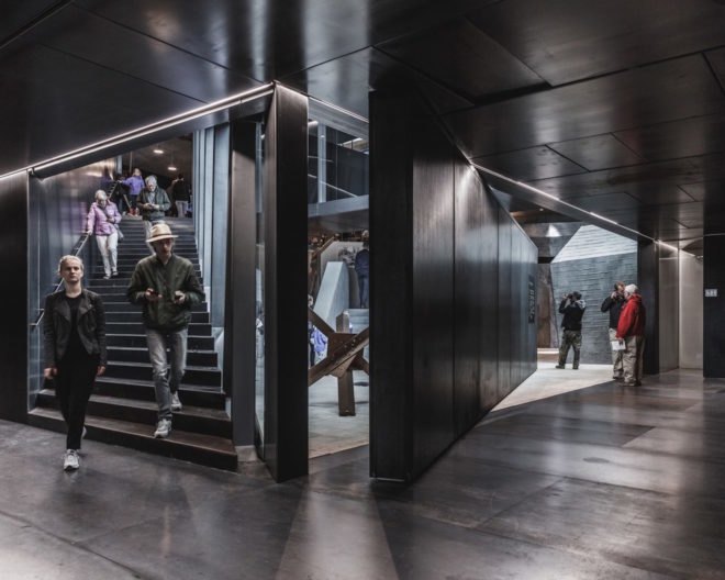 TIRPITZ by BIG, TIRPITZ by Tinker Imagineers, TIRPITZ by Varde Museums, TIRPITZ museum, TIRPITZ architecture, bunker museum, Blåvand museum, bunker adaptive reuse, war museum design, invisible museum