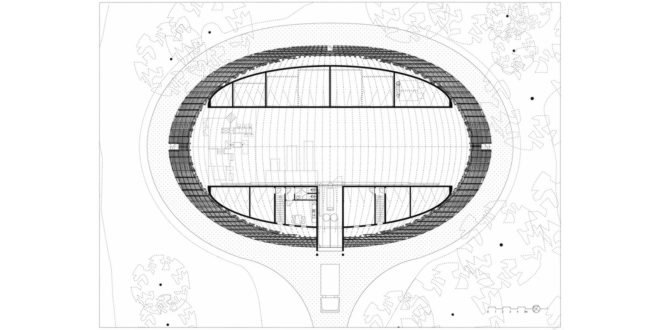 Walloon Branch of Reproduction Forestry Material, SAMYN and PARTNERS, dome, Belgium, reinforced concrete, glass, green architecture, geodesic dome