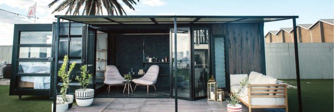 Contained, shipping containers, Shipping Container Hotel, portable shipping container hotel, shipping container building, shipping container designs, eco-friendly hotels, sustainable hotels, green hotels, moveable hotels, transportable hotels, shipping container buildings, reclaimed wood, sustainable building materials,