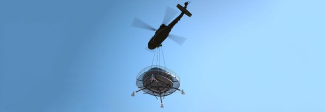 SCARAB remote habitat, Eric Wang Associates, mobile home, concept design, research station, carbon fiber, battery, water filtration system, storage, lightweight structure, pontoon, air filtration