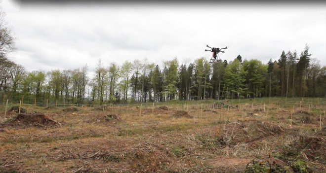 BioCarbon Engineering, drones, reforestation, deforestation, planting trees, drone planting trees, drone planting, planting trees, drone reforestation, Myanmar reforestation, Burma reforestation, drone planting from the air, drone plants forest, reforestation automation