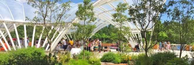 Brooklyn Children’s Museum rooftop terrace, sustainable landscaping, children’s museum terrace, green roof, green design, green roof, sustainable design, green building, park, public space, urban design
