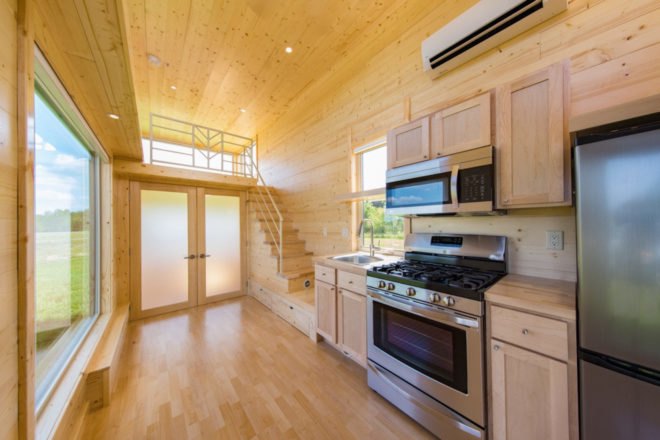 Escape RV, Escape tiny home, Escape ONE XL, luxury tiny home, mobile charred timber tiny home, timber handcrafted rv, off-grid tiny home, tiny home for eight people,