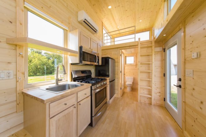 Escape RV, Escape tiny home, Escape ONE XL, luxury tiny home, mobile charred timber tiny home, timber handcrafted rv, off-grid tiny home, tiny home for eight people,