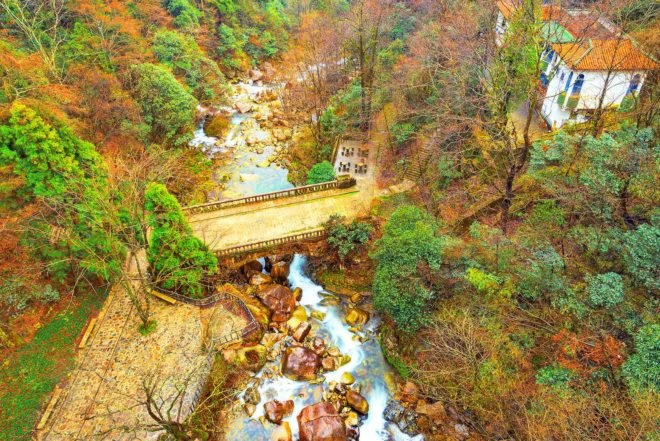 Huangshan Mountain, Huagnshan Mountain autumn, Huangshan Mountain fall