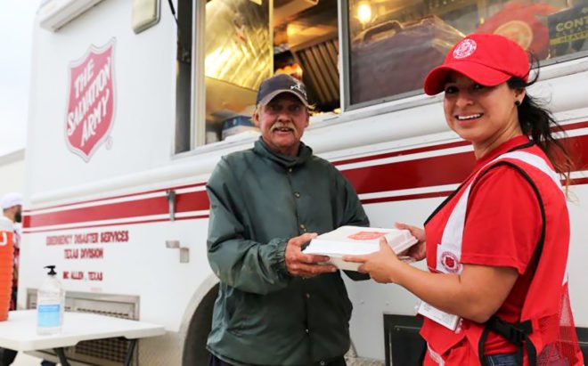 Harvey, Hurricane Harvey, hurricane, hurricanes, Tropical Storm Harvey, tropical storm, tropical storms, storm, storms, natural disaster, disaster relief, Houston, Texas, rescue, Salvation Army, food, meals, first responders