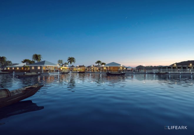 LifeArk by Charles Wee, LifeArk, LifeArk prefab architecture, LifeArk architecture, LifeArk Fuller Challenge, LifeArk BFI award, LifeArk homeless housing, LifeArk floating architecture