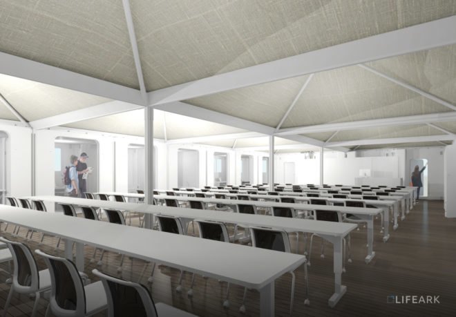 LifeArk by Charles Wee, LifeArk, LifeArk prefab architecture, LifeArk architecture, LifeArk Fuller Challenge, LifeArk BFI award, LifeArk homeless housing, LifeArk floating architecture