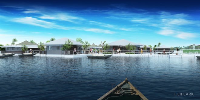 LifeArk by Charles Wee, LifeArk, LifeArk prefab architecture, LifeArk architecture, LifeArk Fuller Challenge, LifeArk BFI award, LifeArk homeless housing, LifeArk floating architecture