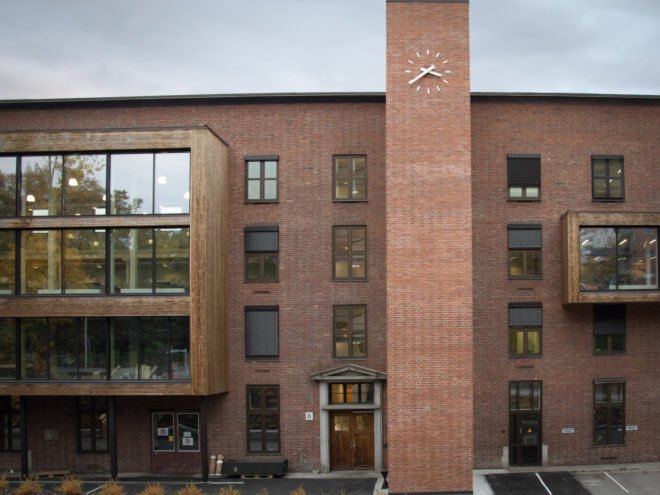 Lokomotivstallen by Various Architects, Lokomotivstallen in Oslo, Lokomotivstallen CargoNet, Lokomotivstallen offices, adaptive reuse in Oslo, adaptive reuse office space, CargoNet in Oslo