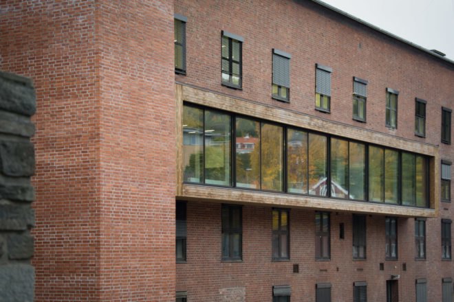 Lokomotivstallen by Various Architects, Lokomotivstallen in Oslo, Lokomotivstallen CargoNet, Lokomotivstallen offices, adaptive reuse in Oslo, adaptive reuse office space, CargoNet in Oslo