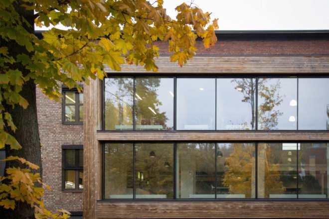 Lokomotivstallen by Various Architects, Lokomotivstallen in Oslo, Lokomotivstallen CargoNet, Lokomotivstallen offices, adaptive reuse in Oslo, adaptive reuse office space, CargoNet in Oslo