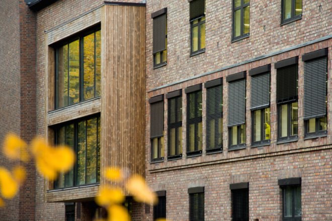 Lokomotivstallen by Various Architects, Lokomotivstallen in Oslo, Lokomotivstallen CargoNet, Lokomotivstallen offices, adaptive reuse in Oslo, adaptive reuse office space, CargoNet in Oslo