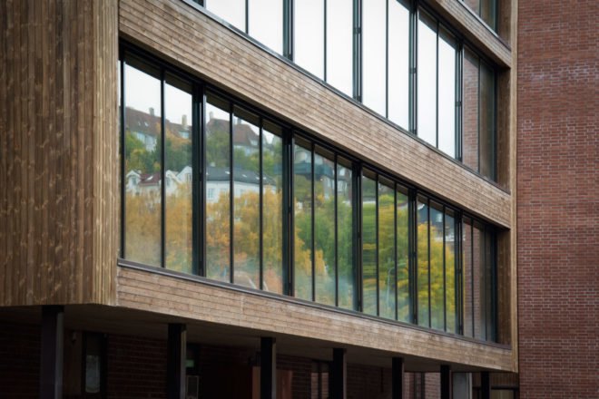 Lokomotivstallen by Various Architects, Lokomotivstallen in Oslo, Lokomotivstallen CargoNet, Lokomotivstallen offices, adaptive reuse in Oslo, adaptive reuse office space, CargoNet in Oslo