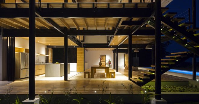 Benjamin Garcia Saxe, Ocean Eye house, Costa Rica, WAN Awards, jungle, terraces, jungle, green architecture, lightweight structure