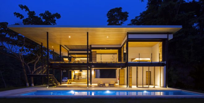 Benjamin Garcia Saxe, Ocean Eye house, Costa Rica, WAN Awards, jungle, terraces, jungle, green architecture, lightweight structure