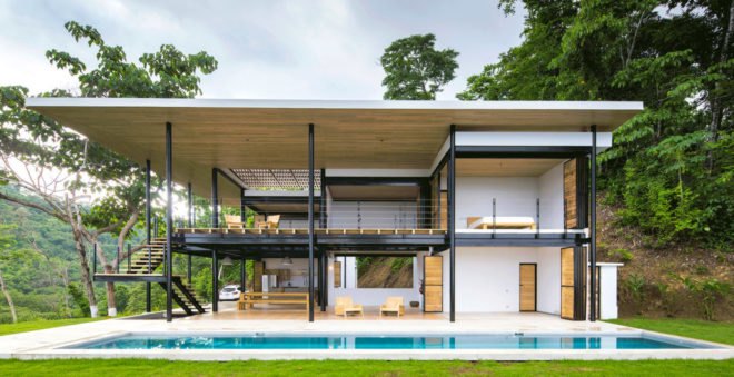 Benjamin Garcia Saxe, Ocean Eye house, Costa Rica, WAN Awards, jungle, terraces, jungle, green architecture, lightweight structure
