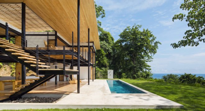 Benjamin Garcia Saxe, Ocean Eye house, Costa Rica, WAN Awards, jungle, terraces, jungle, green architecture, lightweight structure