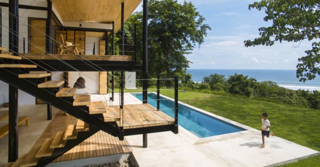 Benjamin Garcia Saxe, Ocean Eye house, Costa Rica, WAN Awards, jungle, terraces, jungle, green architecture, lightweight structure