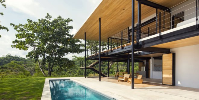 Benjamin Garcia Saxe, Ocean Eye house, Costa Rica, WAN Awards, jungle, terraces, jungle, green architecture, lightweight structure