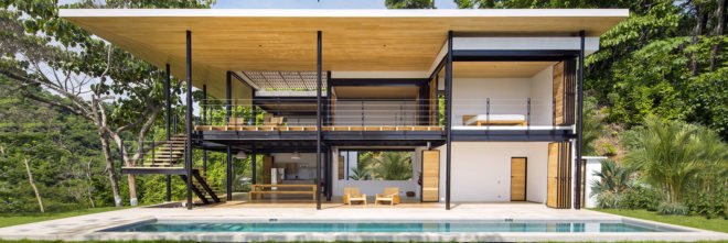 Benjamin Garcia Saxe, Ocean Eye house, Costa Rica, WAN Awards, jungle, terraces, jungle, green architecture, lightweight structure