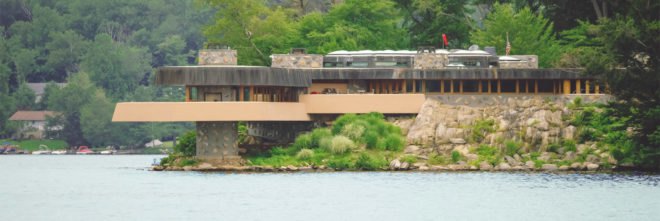 Frank Lloyd Wright, Petra Island, New York, architecture, Joe Massaro, Chilton & Chadwick