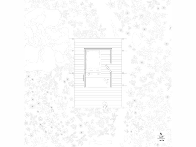 Salamander by University of British Columbia, University of British Columbia SALA, SALA design build, UBC design build, Gambier Island cabins, Gambier Island architecture, design build student architecture projects, Camp Fircom architecture,