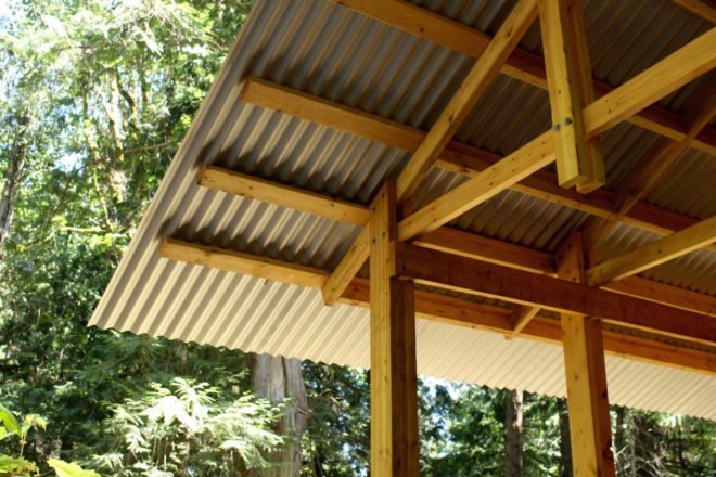 Salamander by University of British Columbia, University of British Columbia SALA, SALA design build, UBC design build, Gambier Island cabins, Gambier Island architecture, design build student architecture projects, Camp Fircom architecture,