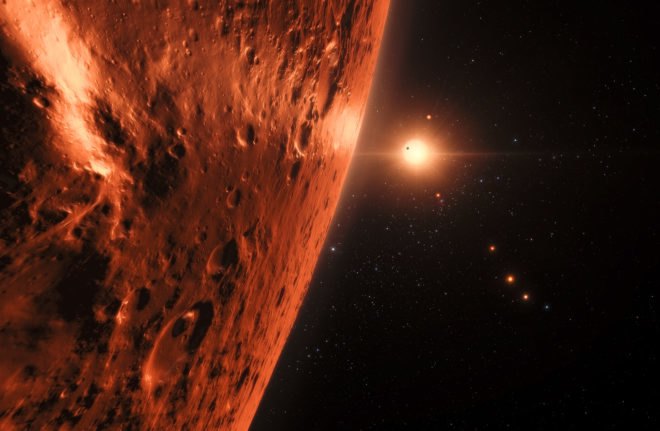 TRAPPIST-1, TRAPPIST-1 system, TRAPPIST-1 planets, dwarf star, planet, planets, space, water, Hubble, Hubble Space Telescope, NASA/ESA Hubble Space Telescope, NASA, ESA, outer space, science