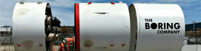 Boring Company, Elon Musk, Hyperloop, Hawthorne, California, Construction, test tunnel, green transportation,