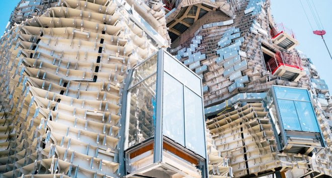 Frank Gehry, Gehry Partners, LUMA Arles, green tower, France, Selldorf Architects, Bas Smets, cultural complex, rehabilitation, artist's studio, stainless steel, LUMA Foundation