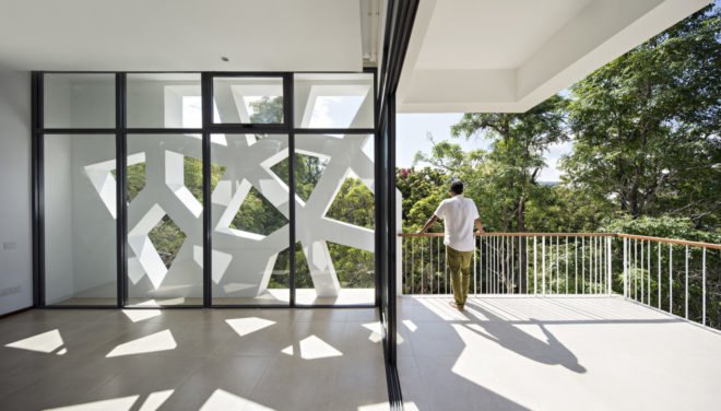 Tudor apartments, Urko Sánchez Architects, green facade, natural ventilation, Kenya, green architecture, minimize heat gain, terraces, green patio, panoramic views, natural light