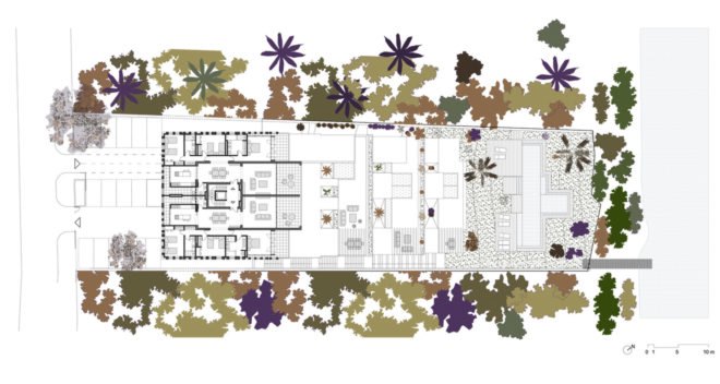 Tudor apartments, Urko Sánchez Architects, green facade, natural ventilation, Kenya, green architecture, minimize heat gain, terraces, green patio, panoramic views, natural light