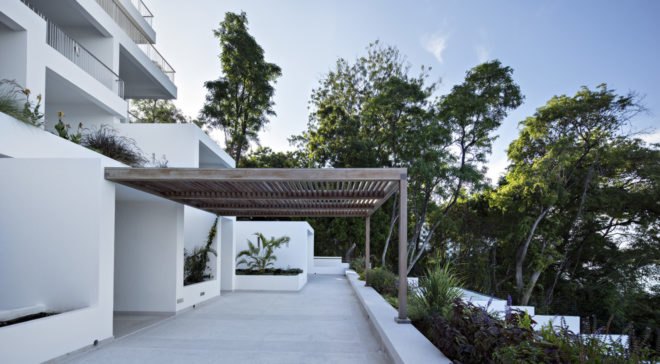 Tudor apartments, Urko Sánchez Architects, green facade, natural ventilation, Kenya, green architecture, minimize heat gain, terraces, green patio, panoramic views, natural light