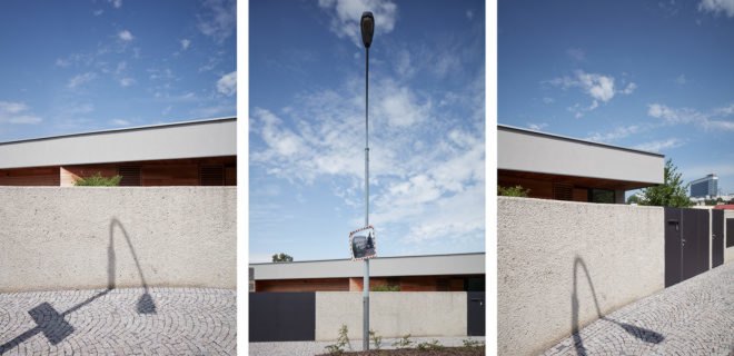 Villa H, Atelier 6, green architecture, Prague, cladding, Czech Republic, mosaic, elevator, terraced garden