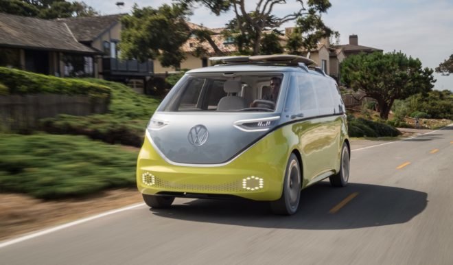 volkswagen, volkswagen i.d. buzz concept, volkswagen, microbus, electric car, volkswagen i.d. concept, electric car, green car, electric motor, automotive, vw, vw i.d. buzz concept, vw microbus, electric microbus