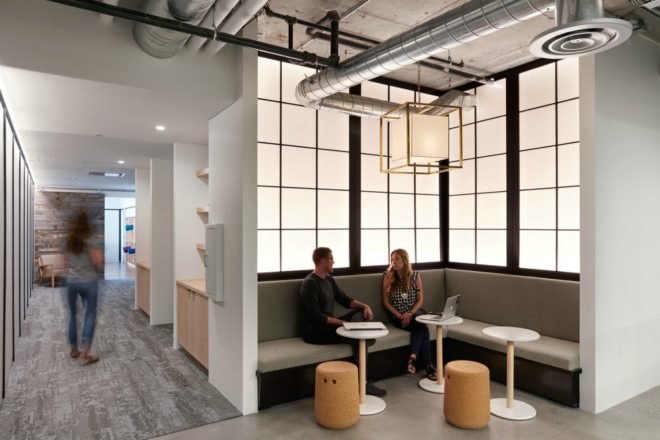 WRNS architects, airbnb office san francisco, 999 Brannan street, airbnb office design, office design, san francisco office design, san franciso architecture, interior design, airbnb environments, international interior design, natural light,