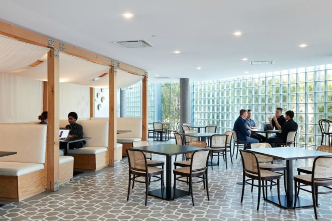 WRNS architects, airbnb office san francisco, 999 Brannan street, airbnb office design, office design, san francisco office design, san franciso architecture, interior design, airbnb environments, international interior design, natural light,