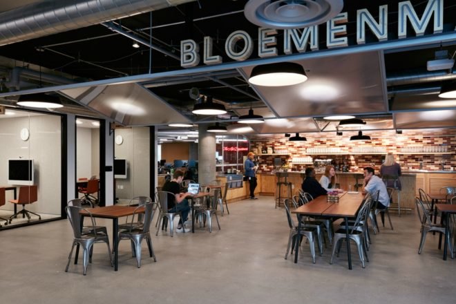 WRNS architects, airbnb office san francisco, 999 Brannan street, airbnb office design, office design, san francisco office design, san franciso architecture, interior design, airbnb environments, international interior design, natural light,