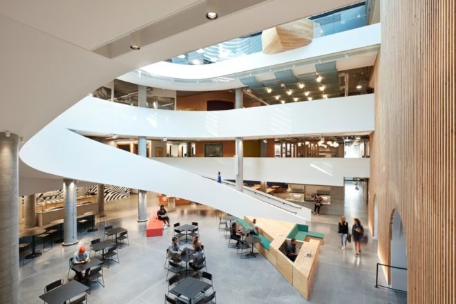 WRNS architects, airbnb office san francisco, 999 Brannan street, airbnb office design, office design, san francisco office design, san franciso architecture, interior design, airbnb environments, international interior design, natural light,