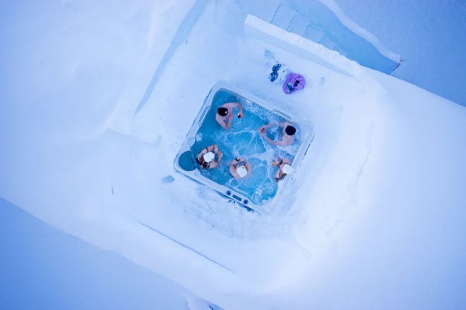 Arctic SnowHotel, Arctic SnowHotel & Glass Igloos, glass igloo, glass igloos, snow hotel, snow hotels, hotel, hotels, Snow Sauna, sauna, saunas, ice bar, ice restaurant, Jacuzzi, Finland, travel