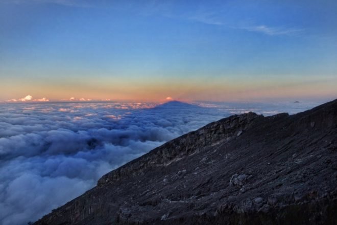 Mount Agung, volcano, mountain