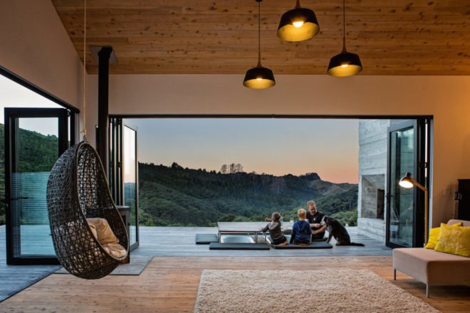 Back Country House by LTD Architectural, Back Country House by David Maurice. David Maurice by LTD Architectural, locally sourced materials cabin, bandsawn macrocarpa, macrocarpa cabin, timber and iron cabin, passive heating and ventilation cabin,