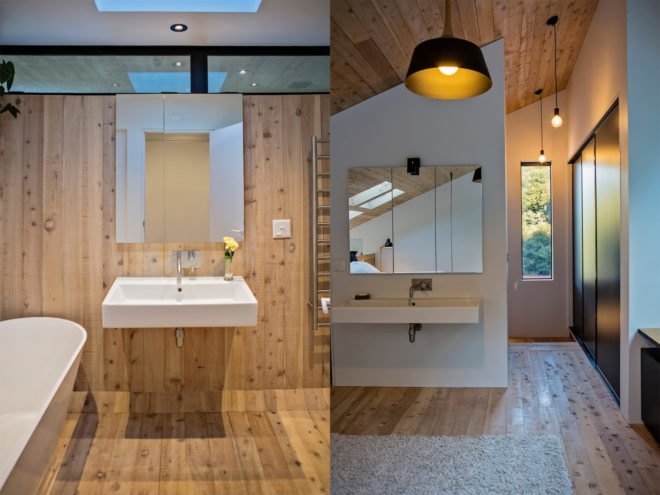 Back Country House by LTD Architectural, Back Country House by David Maurice. David Maurice by LTD Architectural, locally sourced materials cabin, bandsawn macrocarpa, macrocarpa cabin, timber and iron cabin, passive heating and ventilation cabin,